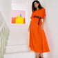 Alegria Dress - Coral