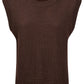 Darby Knit Vest - Chocolate