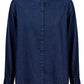 Sloane Denim Frill Shirt Indigo
