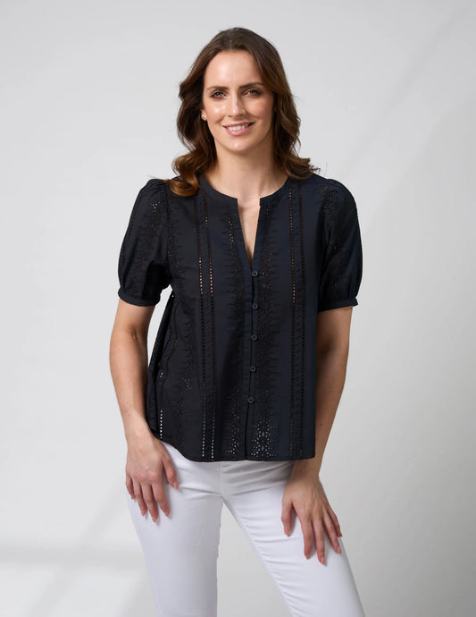 Maddie Blouse - Black