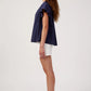Crete Top - Navy