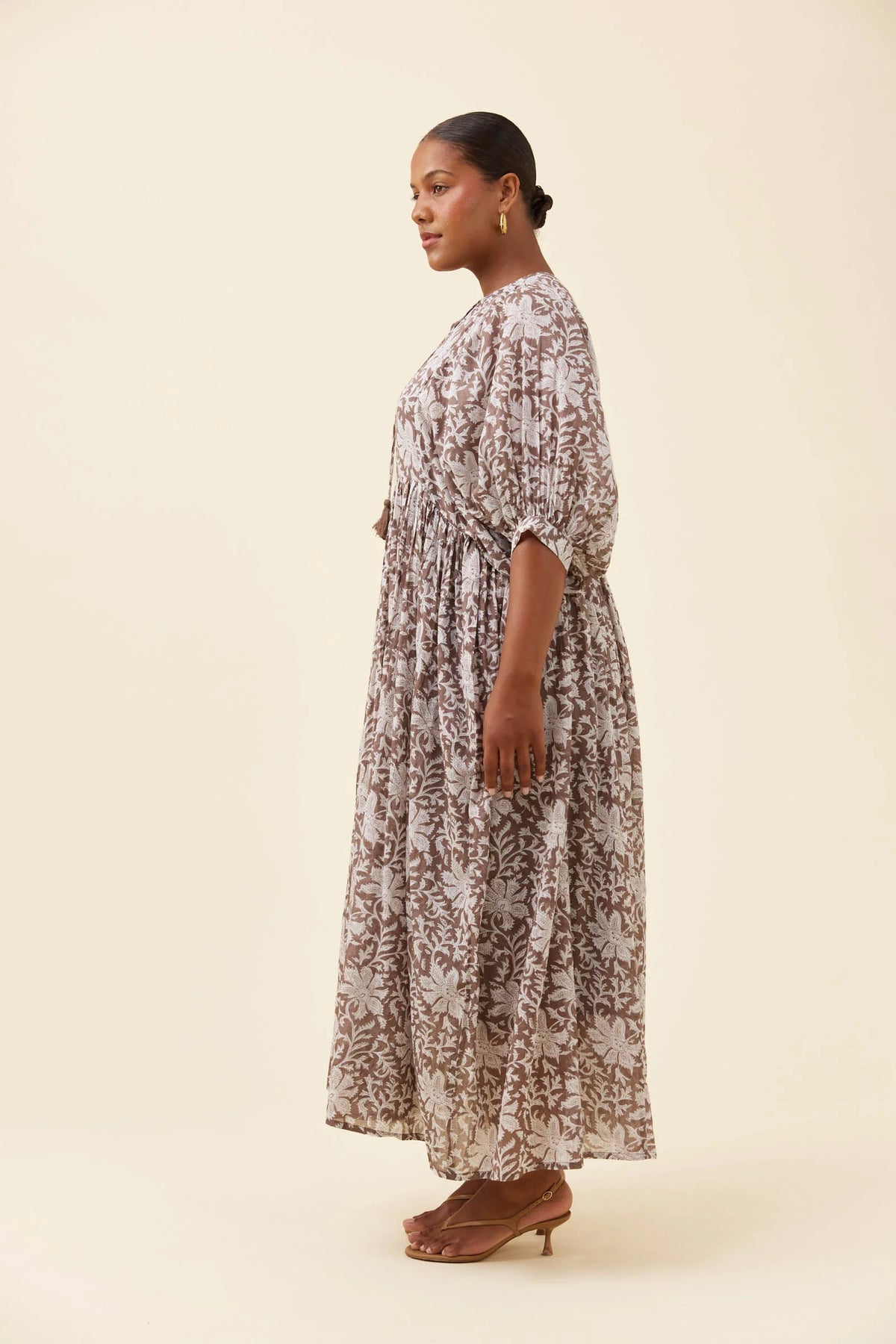Wilma Maxi Dress - Taupe