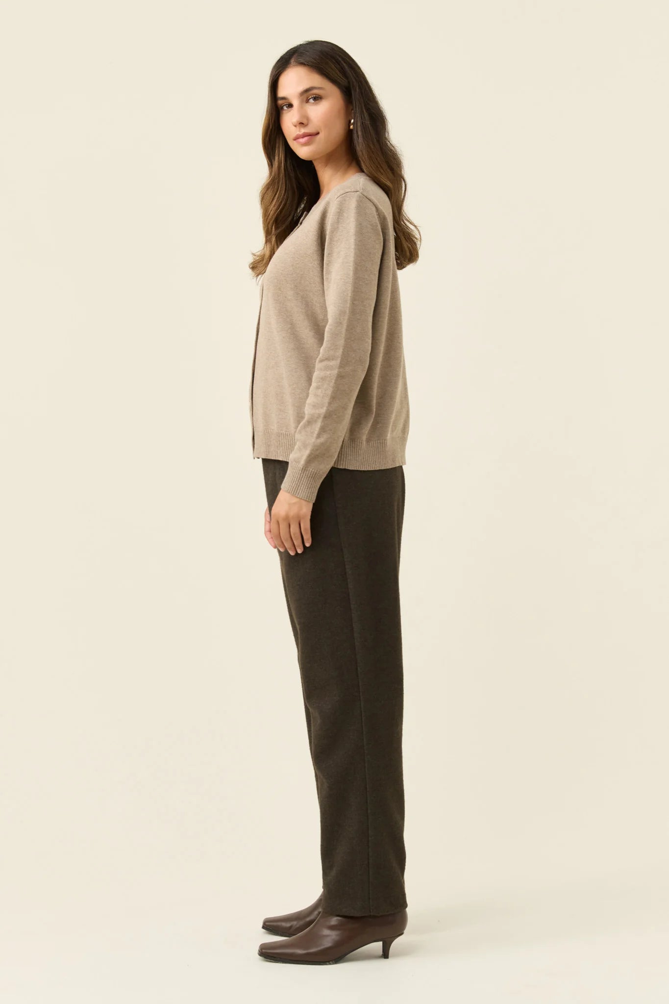 Darby Cardigan Stone