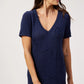 Olympus Applique Dress - Navy