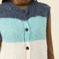 Pallas Stripe Knit Vest - Ice Blue