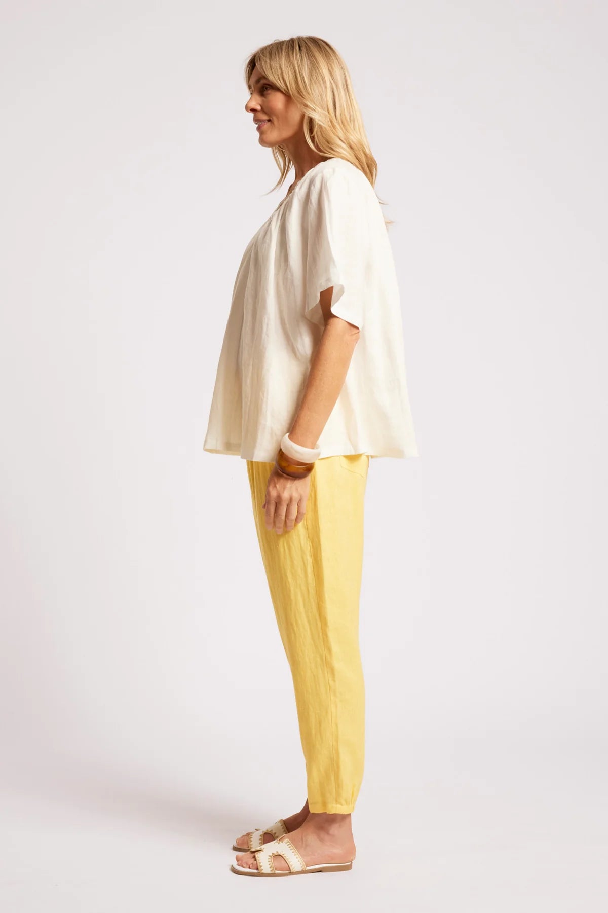 Cove Relaxed Top - White (One Size)
