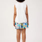 Athens Frill Tank - White