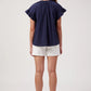 Crete Top - Navy