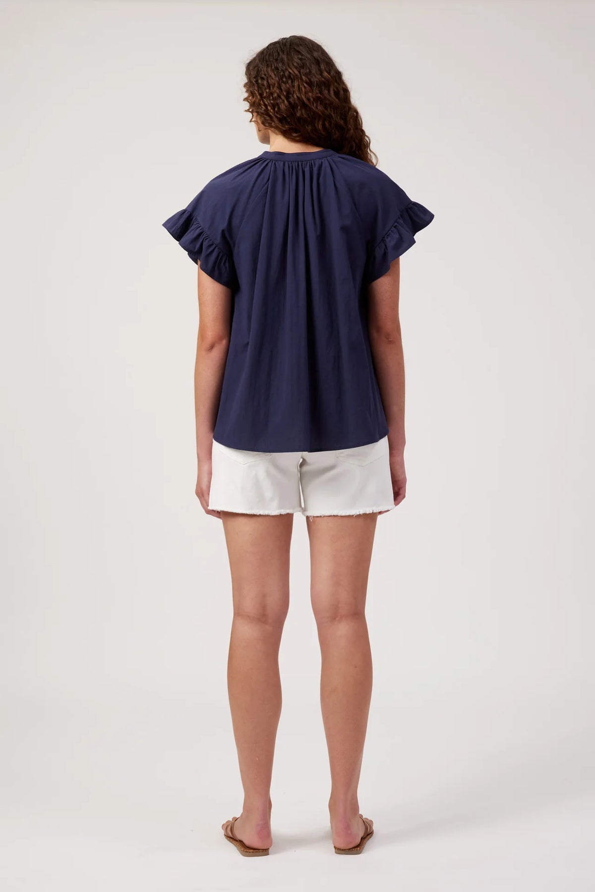 Crete Top - Navy