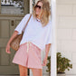 Darcy Relaxed Everyday Short / Blossom Pink