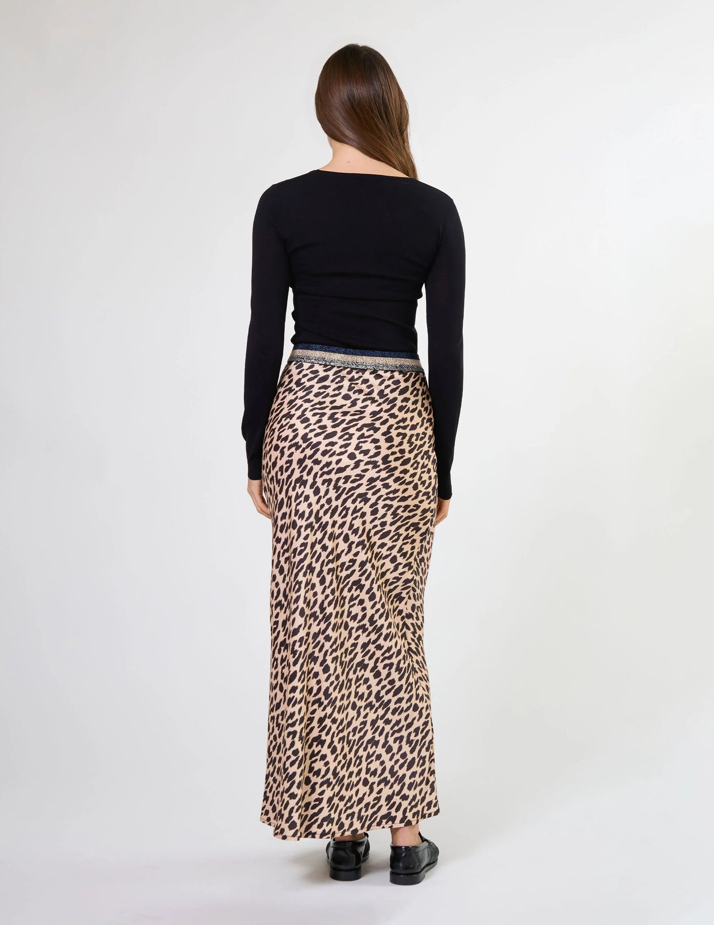Bretta Skirt - Snow Leopard