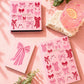Bow Notepad 260 pages Pink
