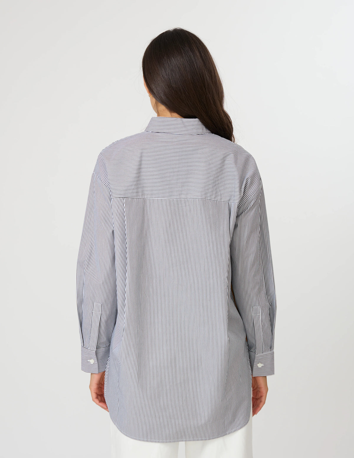 Casino Shirt - Black/White Stripe