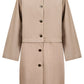 Farida Convertible Coat - Stone