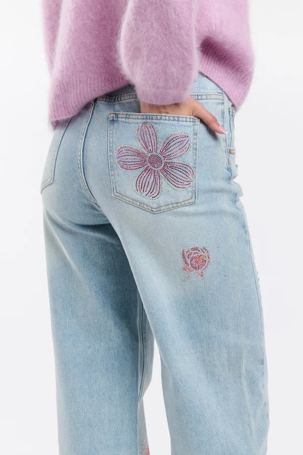 Pink Sparkle Jeans