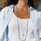 Frida Necklace - Silver/Mint