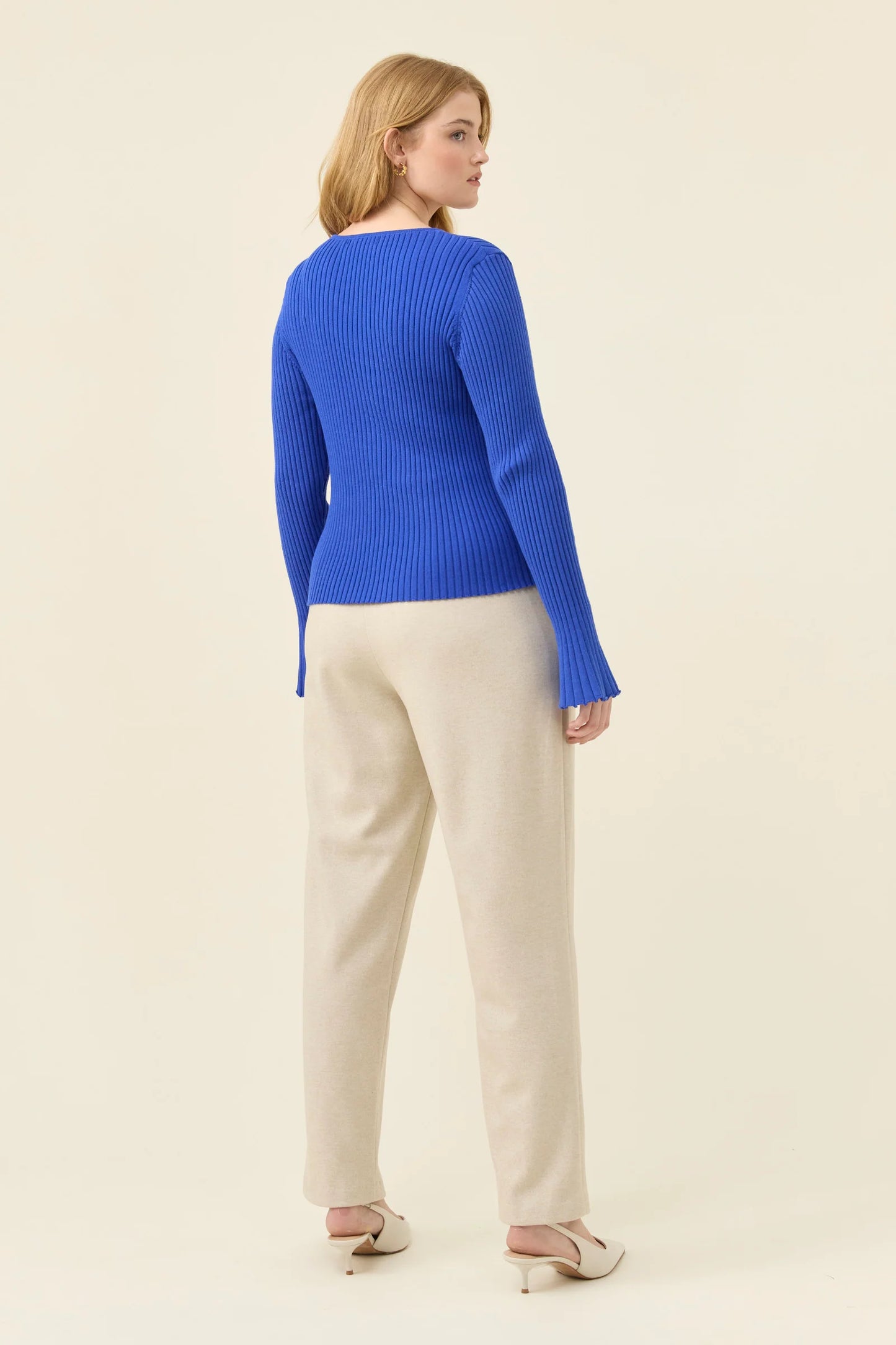 Darby Knit Top Cobalt
