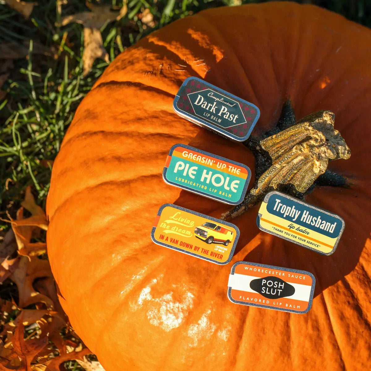 Greasin' up the Pie Hole Lip Balm