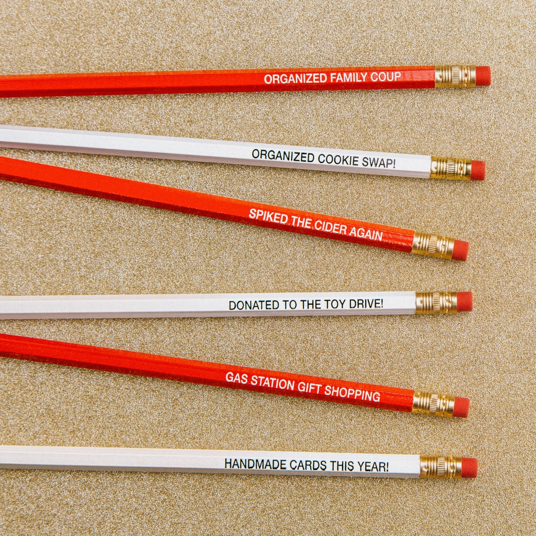 Naughty or Nice Pencils