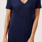 Olympus Applique Dress - Navy