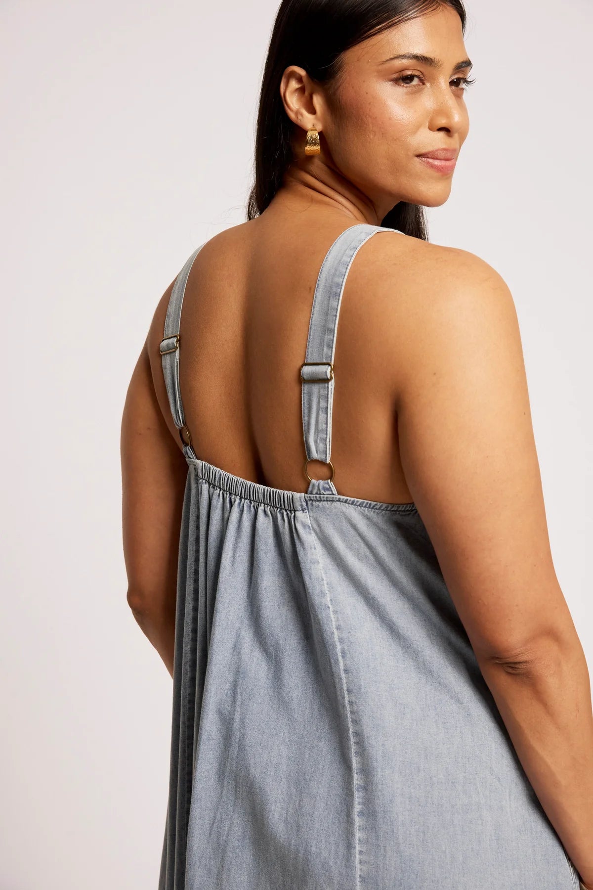 Roam Tank Maxi Dress - Denim