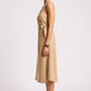 Dusk Denim Wrap Dress - Dune