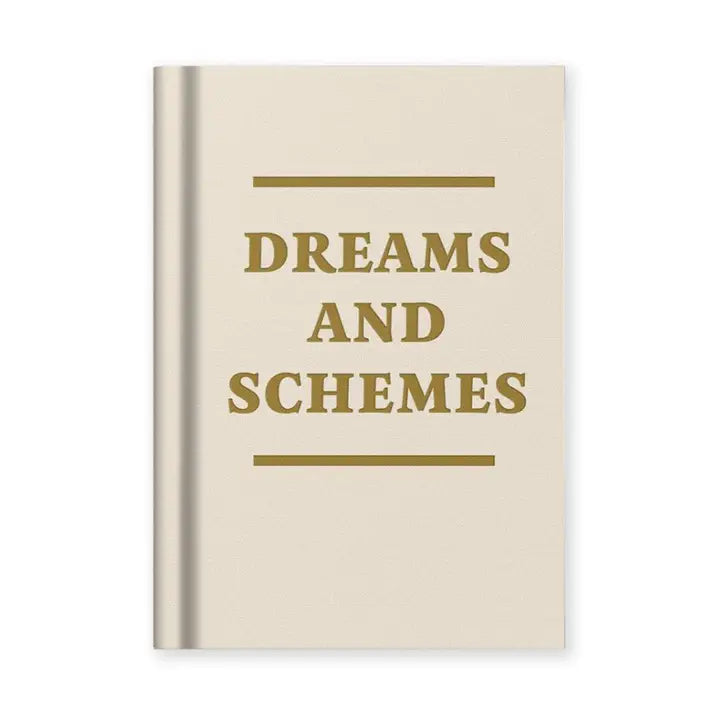 Hard Cover Tiny Notebook - Schemes & Dreams