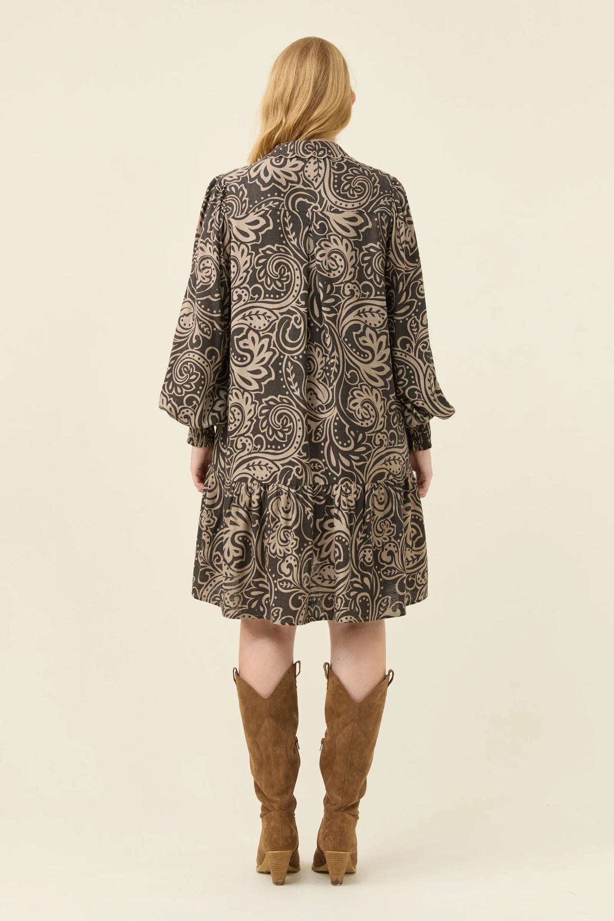 Grace Shirt Dress Paisley