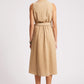 Dusk Denim Wrap Dress - Dune