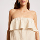 Maris Strapless Dress - Tusk
