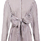 Quinn Wrap Shirt - Chocolate