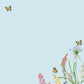 Desk Notes Blooms and Butterflies