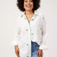 Mauritius Embroidered Shirt - White