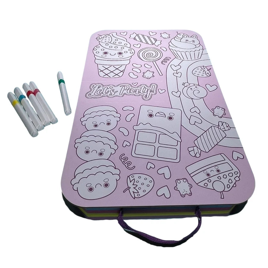 Markerific Jr. - Colour Me Carry Case - Sweet Treats