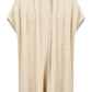 Luna Relaxed Knit Vest - Ivory