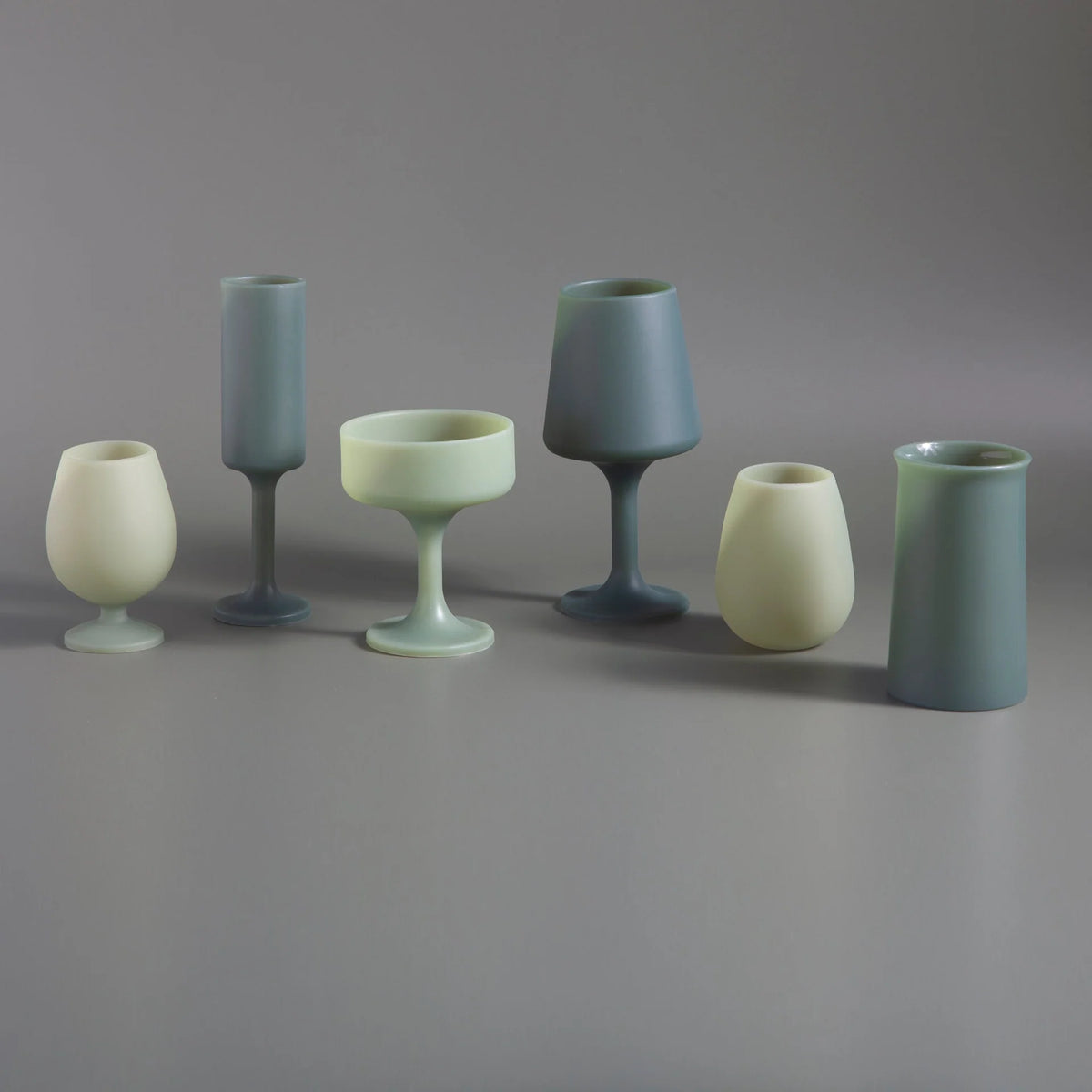 sage + olive | fegg | silicone unbreakable glasses