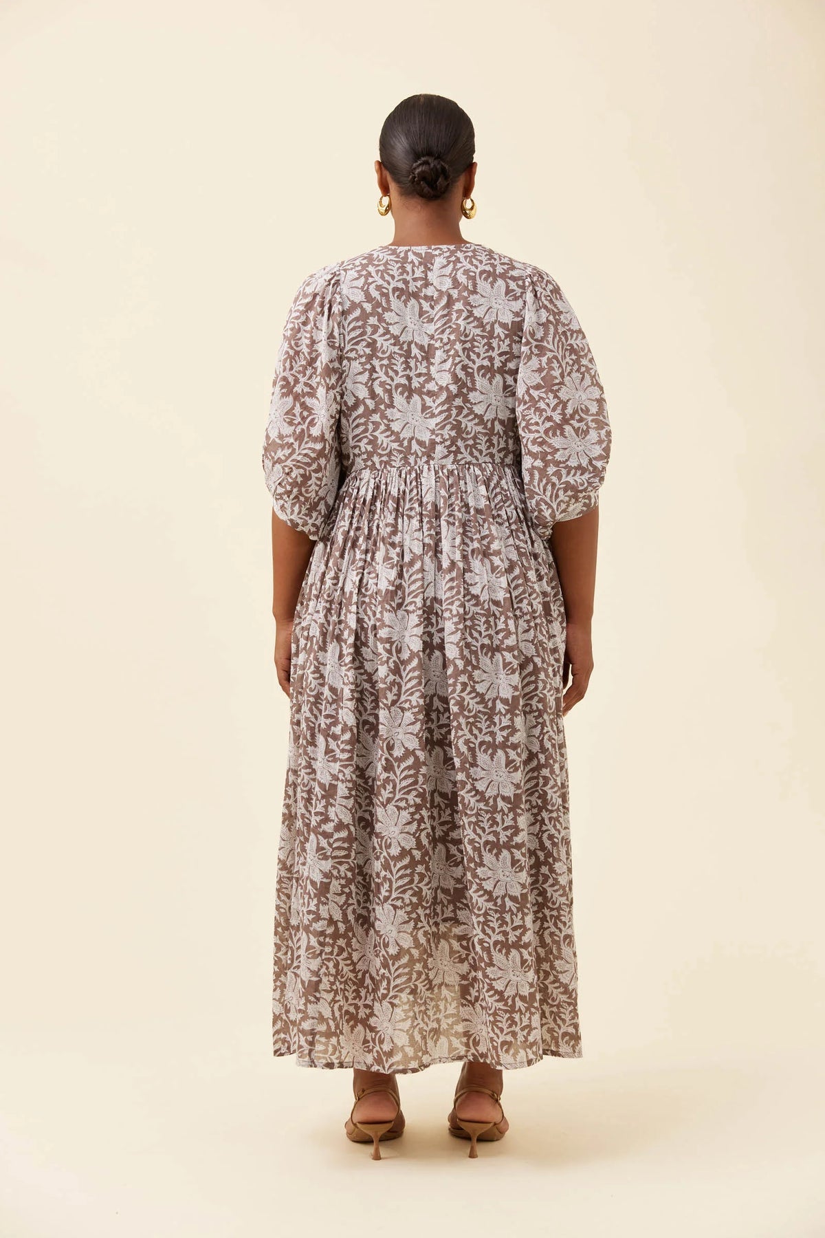 Wilma Maxi Dress - Taupe