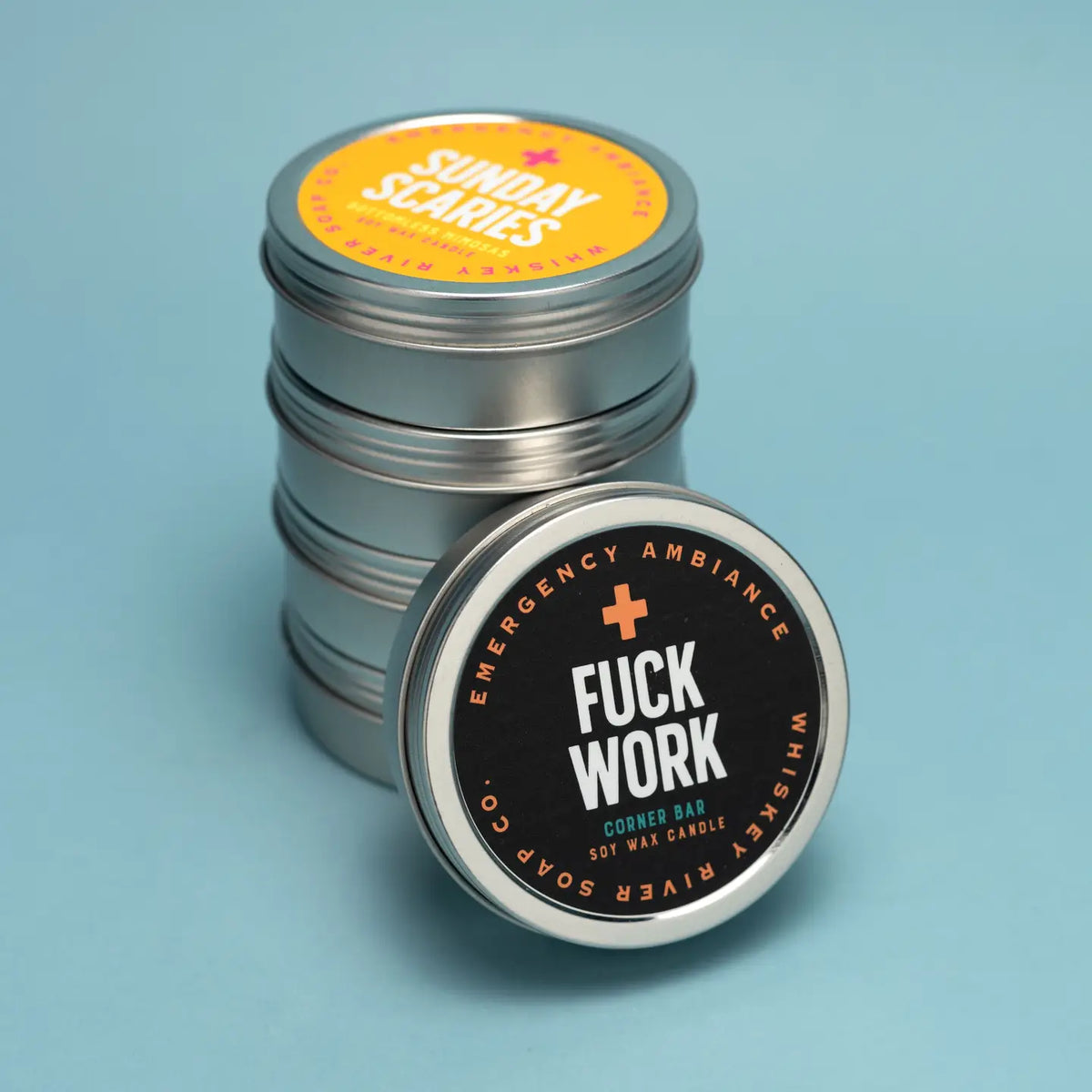 Fuck Work Emergency Ambiance Travel Candle