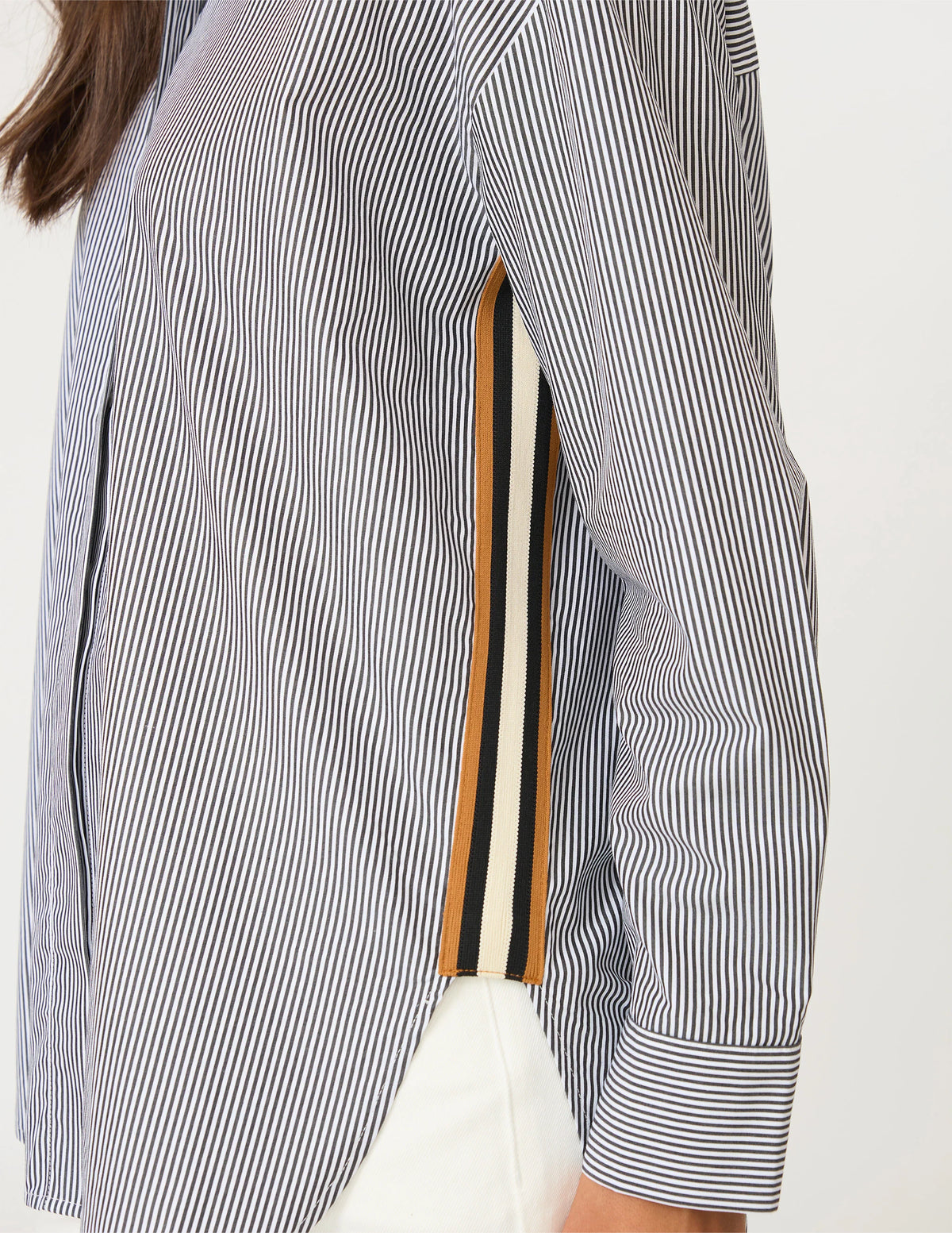 Casino Shirt - Black/White Stripe