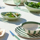 Saltara Bamboo Fibre Dinner Plates 4pcs Set Dark Green & Mint Green