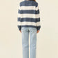 Pallas Stripe Jumper - Navy