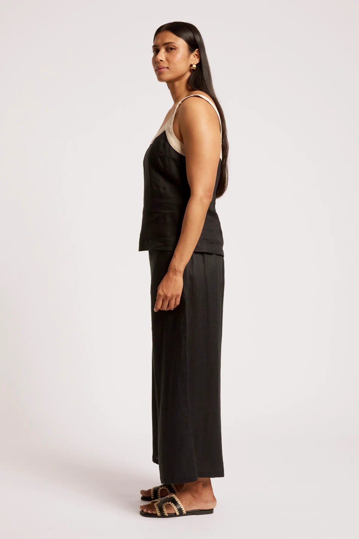 Maris Splice Tank - Black/Tusk