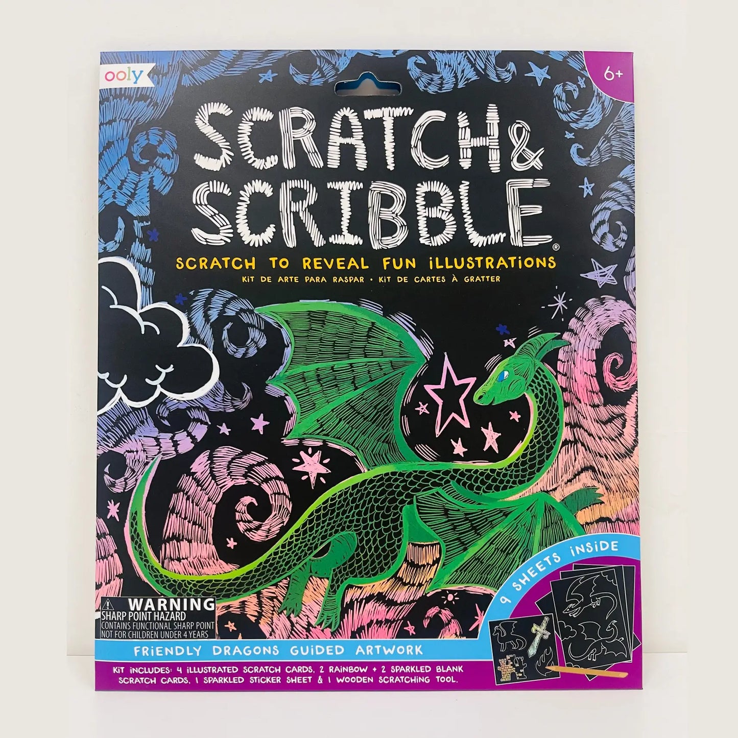 Scratch & Scribble - Dragons