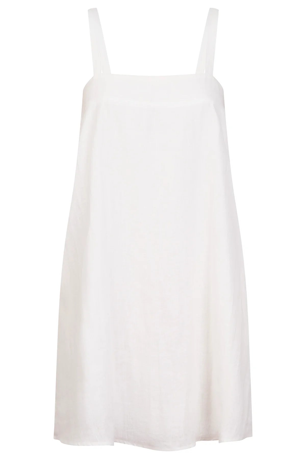 Cove Tank Dress - White
