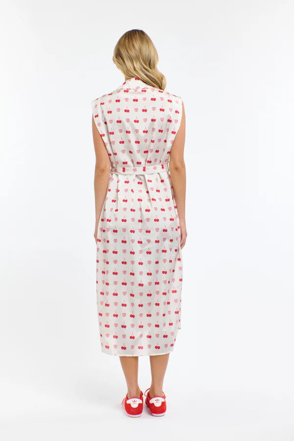 Cherry Bomb Dress - Red & Vanilla