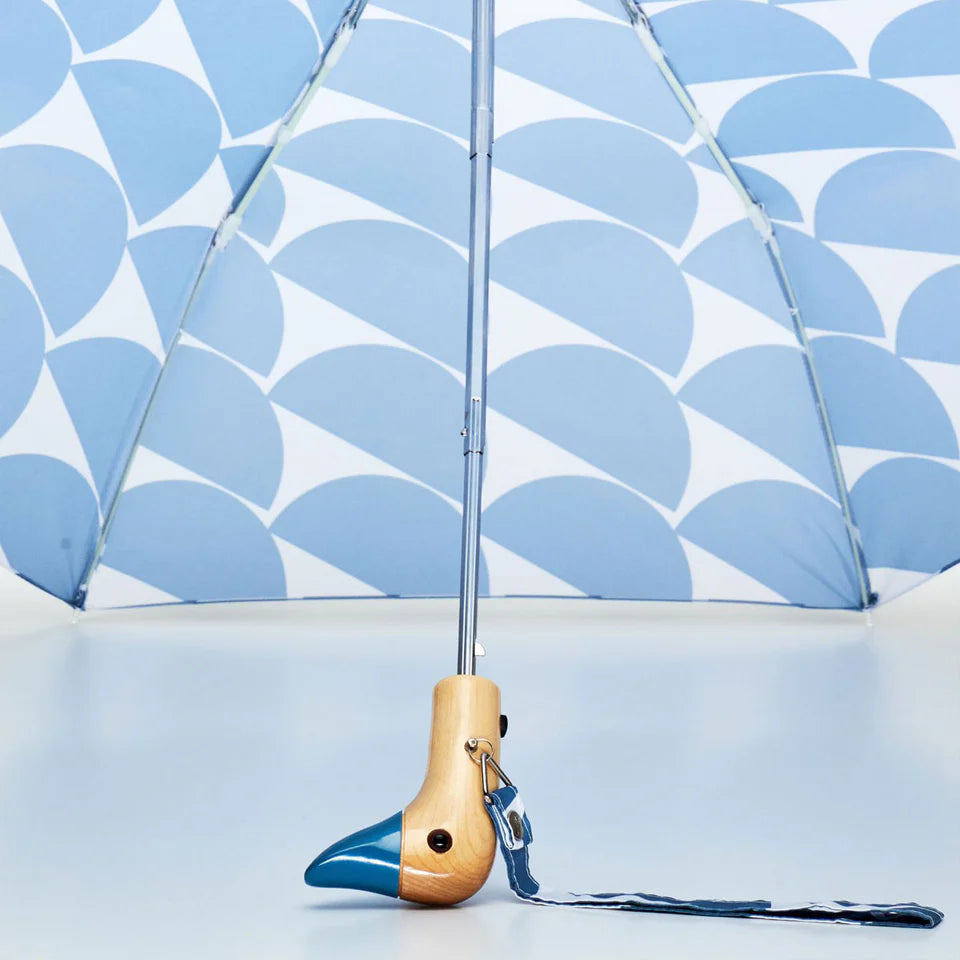 Original  Duckhead Compact Umbrella - Denim Moon