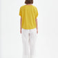 Bubble Sleeve Tee - Sunflower Yellow