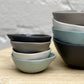 Flax Pinch Pot 8 cm Charcoal