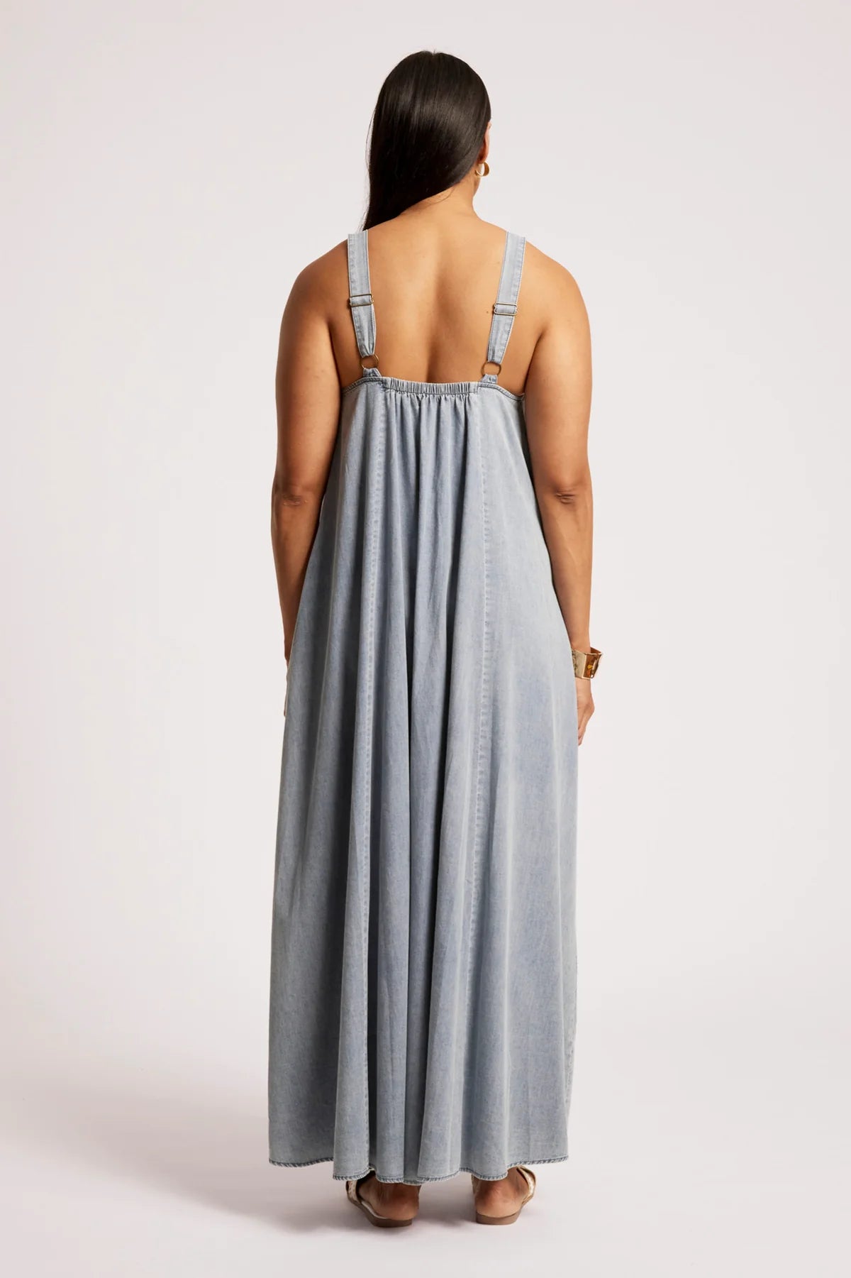 Roam Tank Maxi Dress - Denim