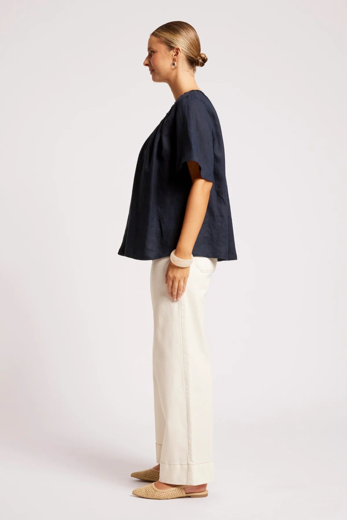 Cove Relaxed Top - Indigo (One Size)